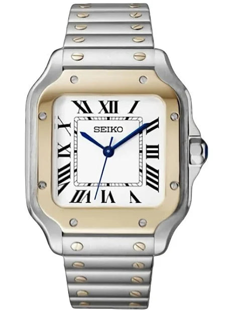 Seiko Santos Two-tone Mod Watch