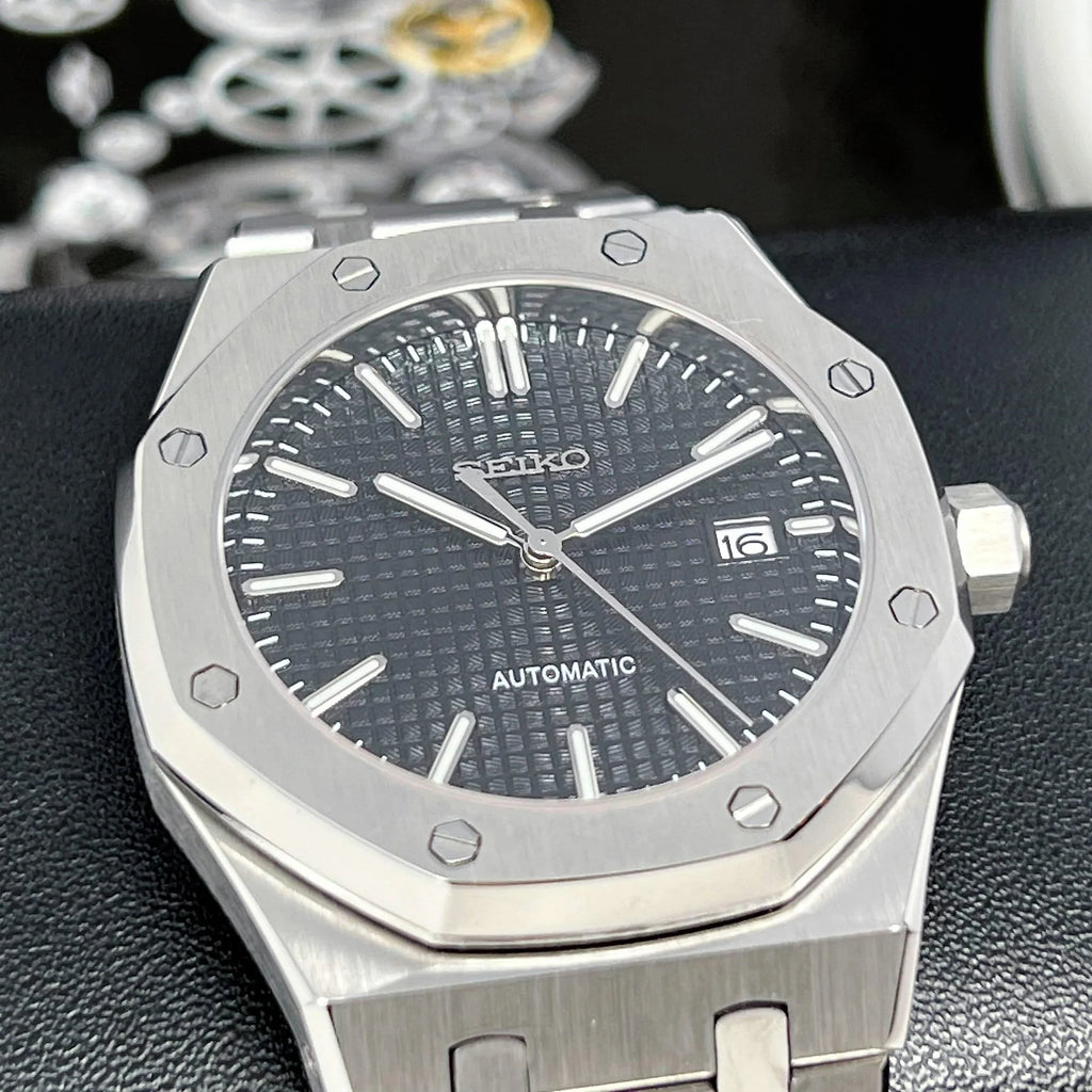 Royal Oak Black Mod Watch