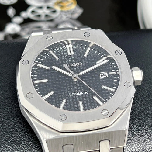 Royal Oak Black Mod Watch