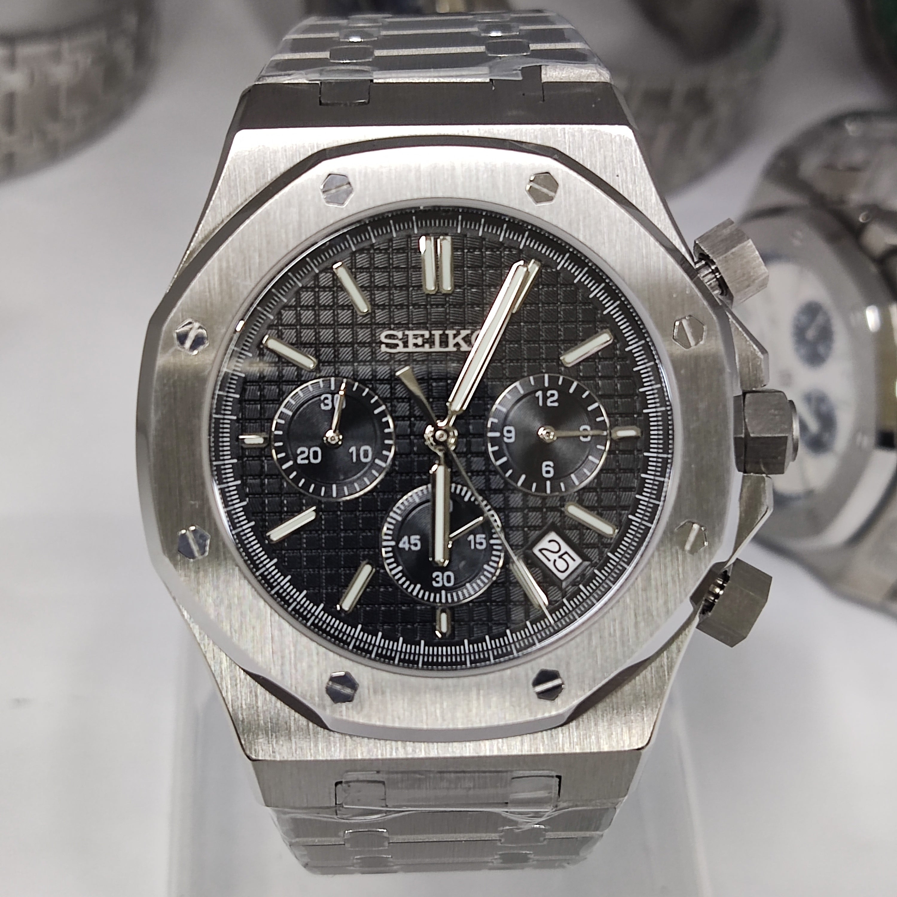Seiko Royal Oak Chronograph Mod Watch