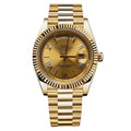 Seiko Day-date Yellow Gold Mod Watch