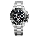 Seiko Daytona Black Chronograph Mod