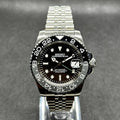 Seiko GMT Bruce Wayne Mod Watch