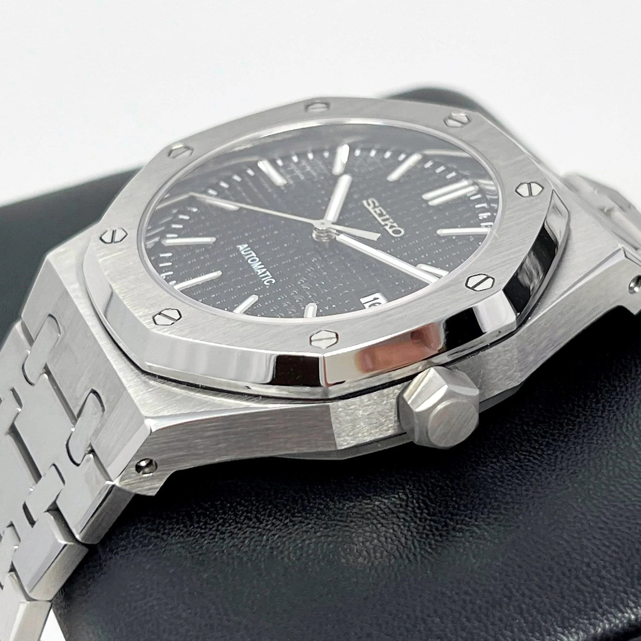 Royal Oak Black Mod Watch